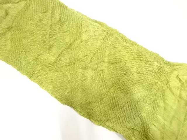 正絹　絞り　帯揚げ